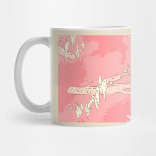 Lily-of-the-valley spring flowers pink Mug